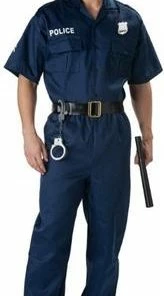 California Costumes Police Blue Uniforms & Occupations