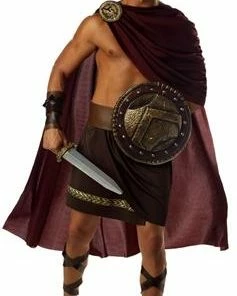 California Costumes Spartan Warrior Greek & Roman, Egyptian, Barbarian