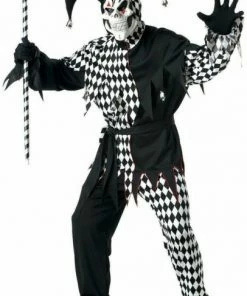 California Costumes Evil Jester Plus Halloween & Horror