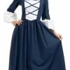 Charades Colonial Lady Dress Religious & Historical