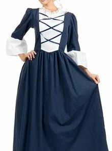 Charades Colonial Lady Dress Religious & Historical
