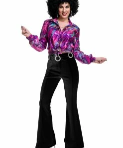 Charades Women's Disco 70's Bellbottoms