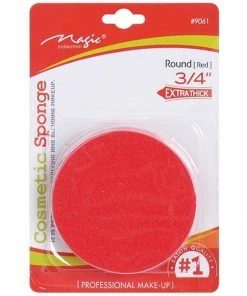 Bee Sales Extra Thick Red Cosmetic Sponge Makeup Tools & Accessories