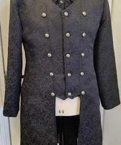 Hearts & Roses London Gothic Men's Garrick Coat
