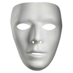 Disguise Masquerade Masks Blank Male Adult Mask