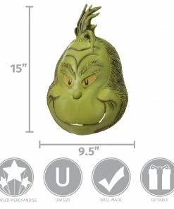 Elope Grinch Cartoon Full Mask Character Masks 9 Elope Grinch Cartoon Full Mask Character Masks