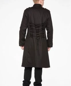 Hearts & Roses London Men's Military Coat