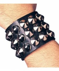 Rubies Studded Wristband Triple