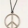 Rubies Peace Sign Pendant Metal Decades 1 Rubies Peace Sign Pendant Metal Decades