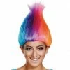 Disguise Trolls Rainbow Adult Wig Bright 2 Disguise Trolls Rainbow Adult Wig Bright