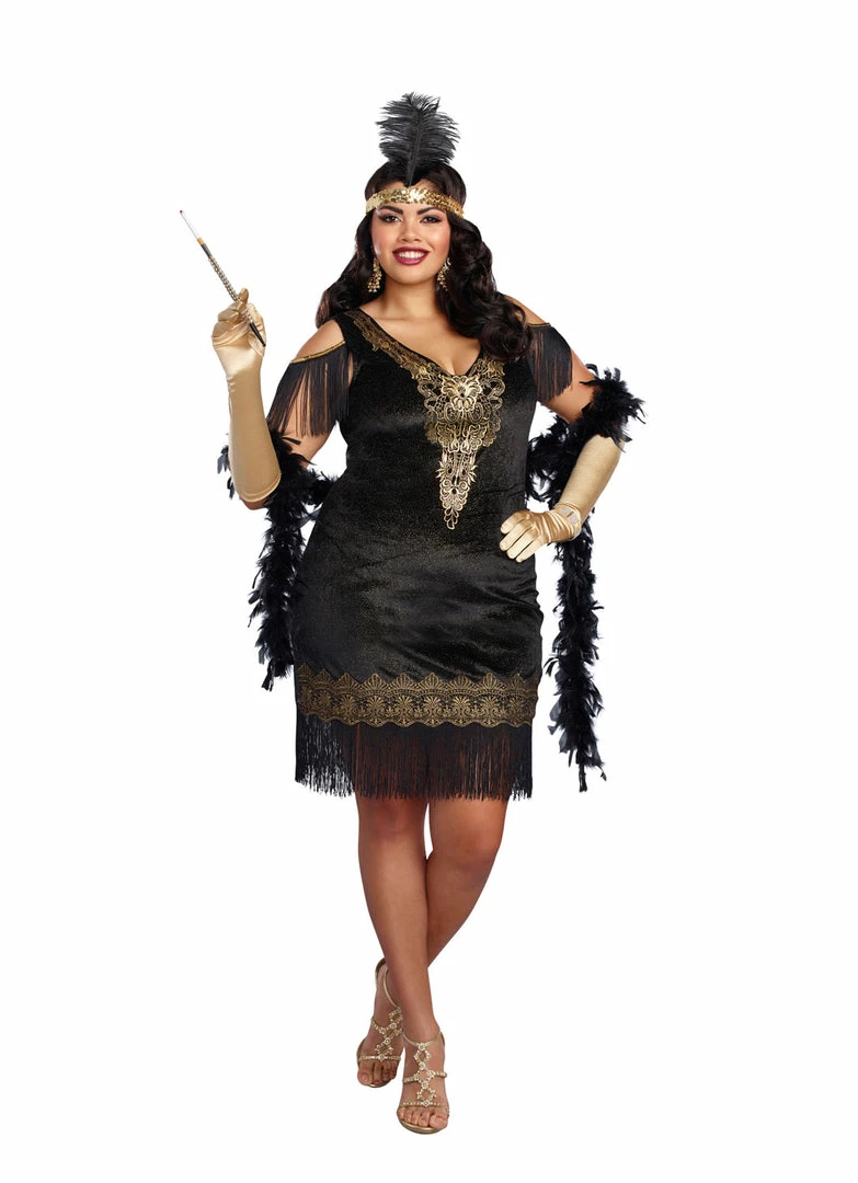 Dreamgirl Decades Swanky Flapper Plus 3 Dreamgirl Decades Swanky Flapper Plus
