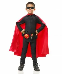 Morris Capes Cape 36" Super Hero In Red Or Black