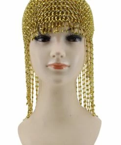 Western Fashion Mesh Beaded Cap Greek/Roman, Egyptian & Barbarian