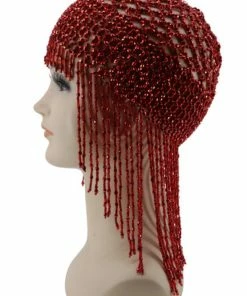 Western Fashion Mesh Beaded Cap Greek/Roman, Egyptian & Barbarian
