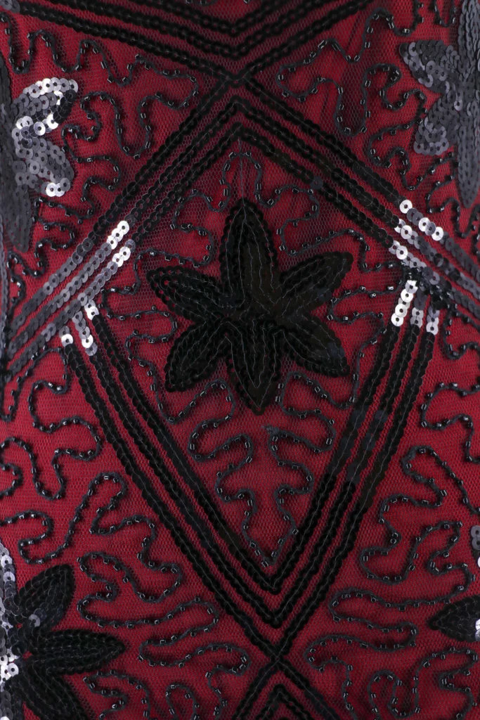 Western Fashion Art Deco Flapper Red Decades 5 Western Fashion Art Deco Flapper Red Decades