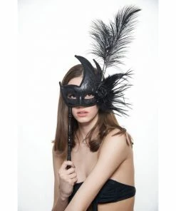 Kayso International Inc. Masquerade Masks Masquerade Swan W/ Stick 11 Kayso International Inc. Masquerade Masks Masquerade Swan W/ Stick