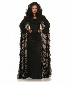 Underwraps Coffin Cape Black Capes
