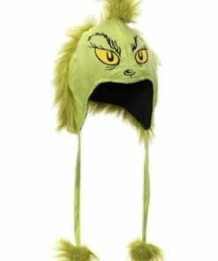 Elope Grinch Hoodie Hats Holiday