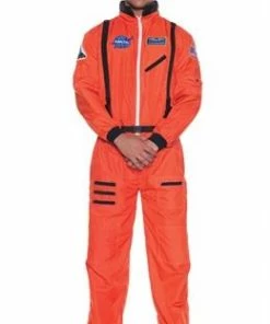 Underwraps Astronaut Orange Uniforms & Occupations