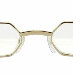 Elope Mr & Mrs Claus Gold-Clear Glasses & Sunglasses