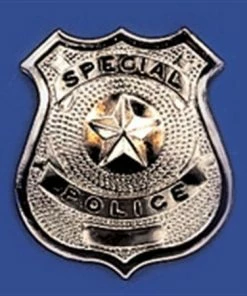 Loftus International Badge Special Police Silver