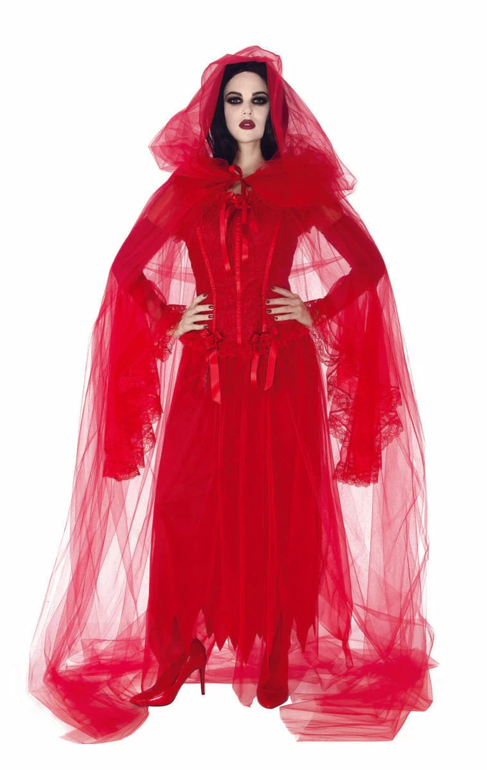Rubies Red Tulle Cape Capes 3 Rubies Red Tulle Cape Capes