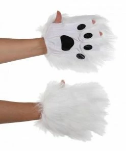 Elope Fingerless Paws White Circus & Animals