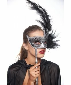 Kayso International Inc. Masquerade Masks Masquerade Swan W/ Stick 9 Kayso International Inc. Masquerade Masks Masquerade Swan W/ Stick