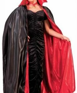 Forum Novelty Reversible Vampire Cape Black/Red