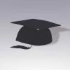 Forum Novelty Graduation Hat Black