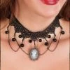 Western Fashion Choker Cameo W/Swags