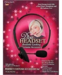 Forum Novelty Diva Headset Microphone