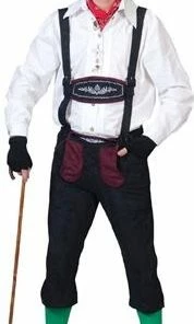 Funny Fashions International Tirol Trousers Hosen