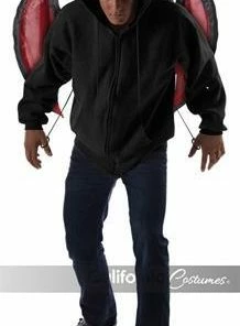 California Costumes Wicked Wings Red 4'