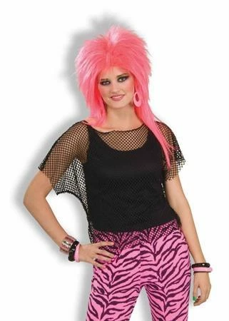 Forum Novelty Black Mesh Top Decades 3 Forum Novelty Black Mesh Top Decades