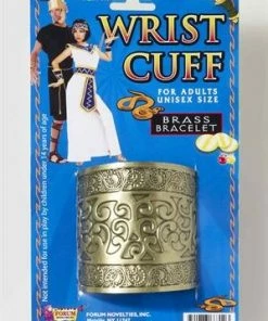 Forum Novelty Brass Wrist Cuff Bracelet