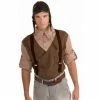 Jackster Inc Suspenders Steampunk Brown Steampunk & Victorian