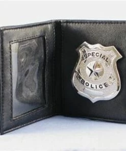 HM Smallwears Uniforms & Occupations Police Badge W-Wallet Holder