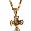Western Fashion Rhinestone Cross And Chain Necklace 2 Western Fashion Rhinestone Cross And Chain Necklace