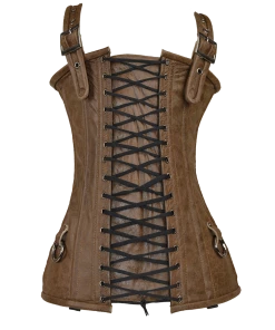 Vance Leather Corsets & Corset Dresses Corset Leather 6 Buckle Zipfront Tank 9 Vance Leather Corsets & Corset Dresses Corset Leather 6 Buckle Zipfront Tank