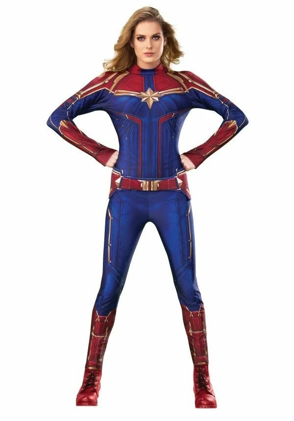 Rubies Superheroes & Villains Captain Marvel Deluxe 3 Rubies Superheroes & Villains Captain Marvel Deluxe