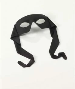 Eddies Trick Shop Bandit Mask Deluxe Masquerade Masks