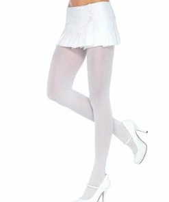 Leg Avenue Plus Size Nylon Lycra Tights In 4 Colors Hosiery & Lingerie