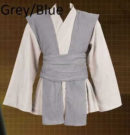 Museum Replicas Limited Jedi Tunic W-Cloth Belt Grey-Blue Movies/TV/Games 3 Museum Replicas Limited Jedi Tunic W-Cloth Belt Grey-Blue Movies/TV/Games