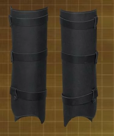 Museum Replicas Limited Movies/TV/Games Jedi Leather Boot Spats 3 Museum Replicas Limited Movies/TV/Games Jedi Leather Boot Spats