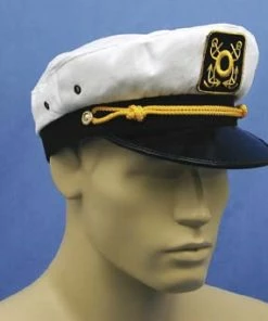 HM Smallwears Yacht Cap White Adjustable