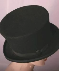 HM Smallwears Bell Crown Top Hat In Black Or Brown