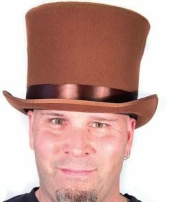 HM Smallwears Bell Crown Top Hat In Black Or Brown