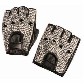 Forum Novelty Glove Biker Rhinestone 3 Forum Novelty Glove Biker Rhinestone