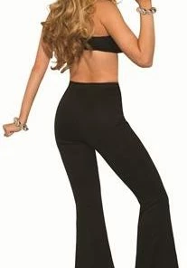 Forum Novelty Ladies Black Bellbottoms